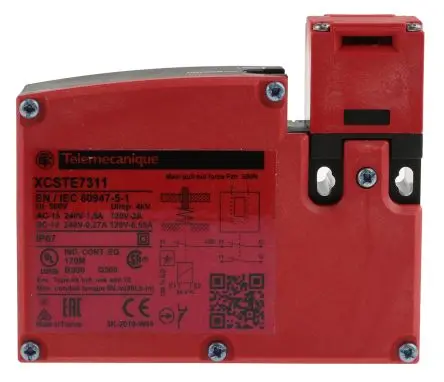 Produktfoto 1 von Telemecanique Sensors, XCS-TE Sicherheitsschalter Entriegelungsfähig, Schlüsselbetätigung, 2 Öffner