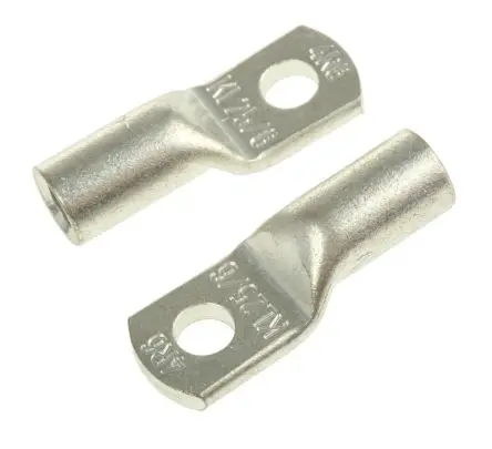 Produktfoto 1 von Klauke Ringkabelschuh, Unisoliert, Grau, 4 AWG max.AWG, aussen ø 14 mm, innen ø 6.5 mm, M6