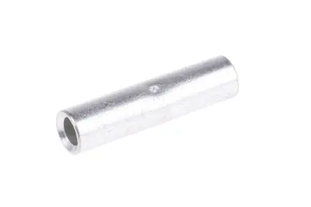 Produktfoto 1 von Klauke CU Spleißverbinder, Scharnier, Silber Unisoliert, Ø 8.5 mm Zinn, Ges.L 35mm