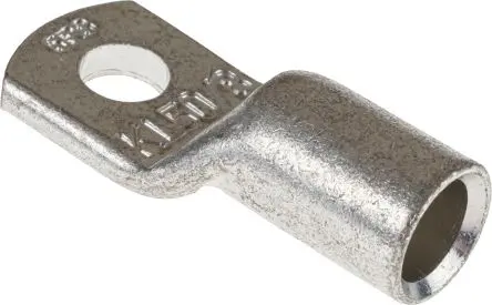 Produktfoto 1 von Klauke Ringkabelschuh, Unisoliert, Grau, aussen ø 20 mm, innen ø 8.5 mm, M8