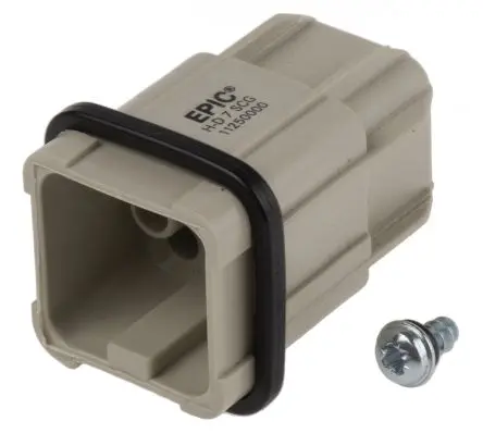 Produktfoto 1 von EPIC HD Industrie-Steckverbinder Kontakteinsatz Stecker, 8-polig 10A, Kabel, Steckverbindereinsatz