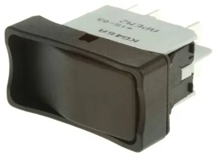 Produktfoto 1 von APEM Panel Wippschalter DPST Ein-Neutral-Ein Ein-Ein, 15A, IP65