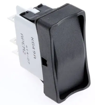Produktfoto 1 von APEM Panel Wippschalter 2-poliger Umschalter Ein-Aus-Ein Ein-Aus-Ein, 15A, IP65