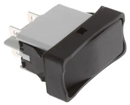 Produktfoto 1 von APEM Panel Wippschalter DPST Ein-Neutral-Aus Ein-Aus, 15A, IP65
