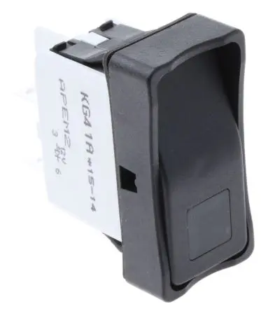 Produktfoto 1 von APEM Panel Wippschalter DPST Ein-Neutral-Aus Ein-Aus, 15A Beleuchtet, IP65