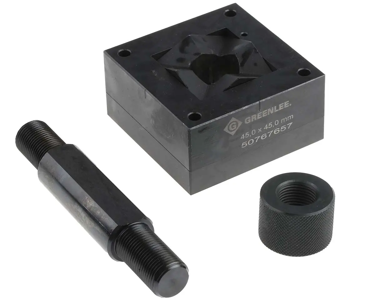 Produktfoto 1 von Greenlee Stempel- und Matrizensatz für Panel-Stanzen, 3.5 mm