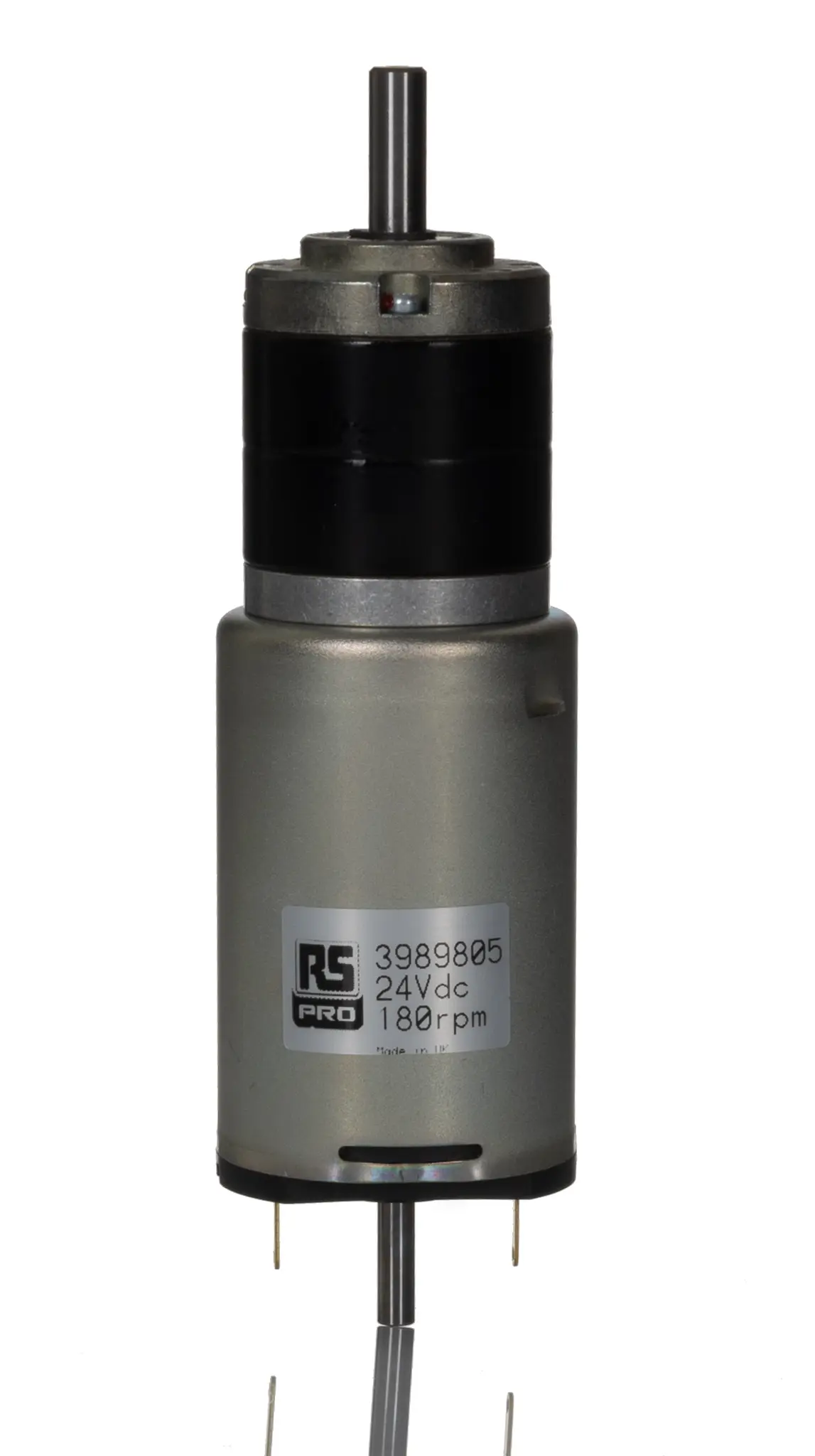 Produktfoto 1 von RS PRO 3GP3 Hohes Drehmoment DC-Getriebemotor bis 2.2 Nm 35:1, 24 V / 13.2 W, 180 rpm, Wellen-Ø 6 mm, 38 mm x 101 mm x