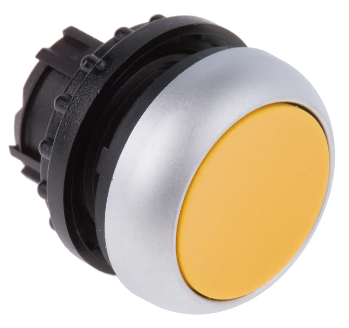 Produktfoto 1 von Eaton RMQ Titan M22 Drucktastenkopf Ø 22 mm, Gelb Tastend Rund Rund Kunststoff, IP69