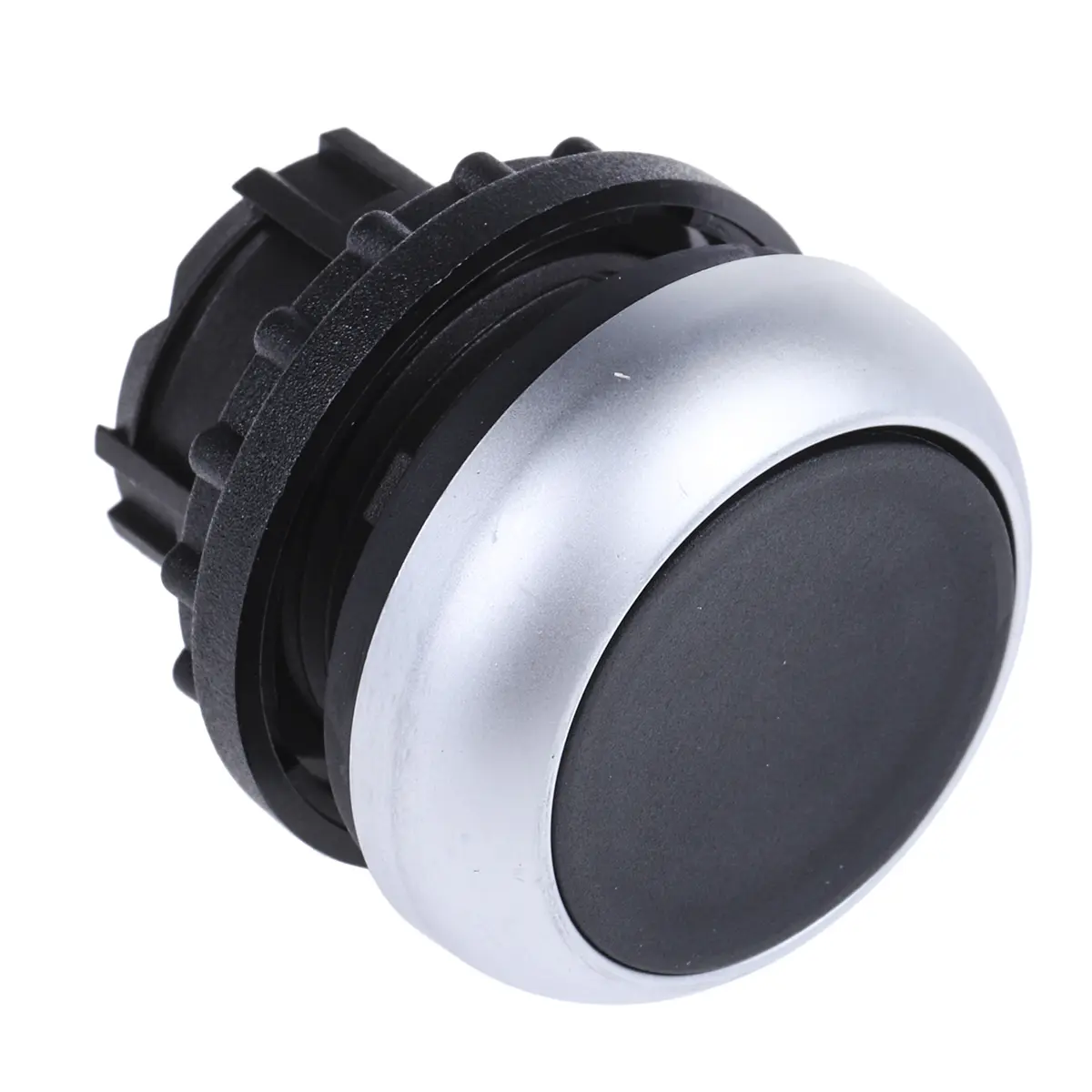 Produktfoto 1 von Eaton RMQ Titan M22 Drucktastenkopf Ø 22 mm, Schwarz Tastend Rund Rund Kunststoff, IP69