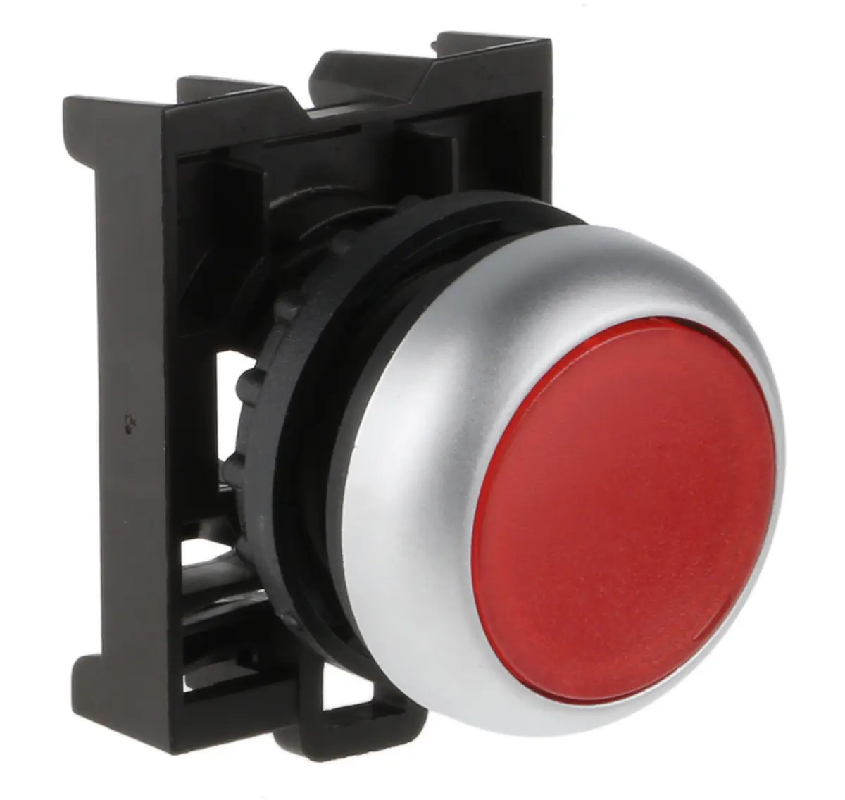 Produktfoto 1 von Eaton RMQ Titan M22 Drucktastenkopf Ø 22 mm, Rot Tastend Rund Rund Kunststoff, IP69