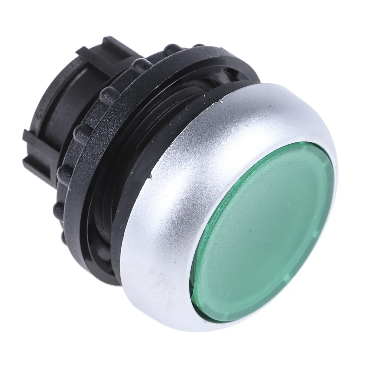 Produktfoto 1 von Eaton RMQ Titan M22 Drucktastenkopf Ø 22 mm, Grün Tastend Rund Rund Kunststoff, IP69