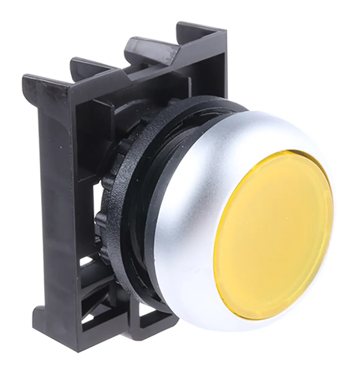 Produktfoto 1 von Eaton RMQ Titan M22 Drucktastenkopf Ø 22 mm, Gelb Tastend Rund Rund Kunststoff, IP69