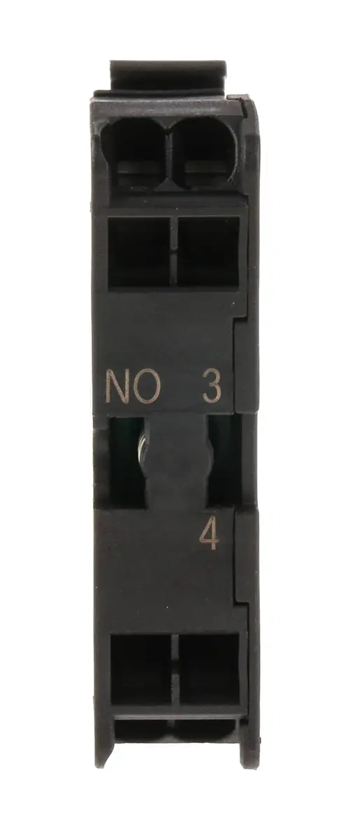 Produktfoto 1 von Eaton 500 V ac Kontaktblock 1 Schließer für Serie N(S)1(-4), Serie NZM1(-4), Serie PN1(-4) Zugfederklemme