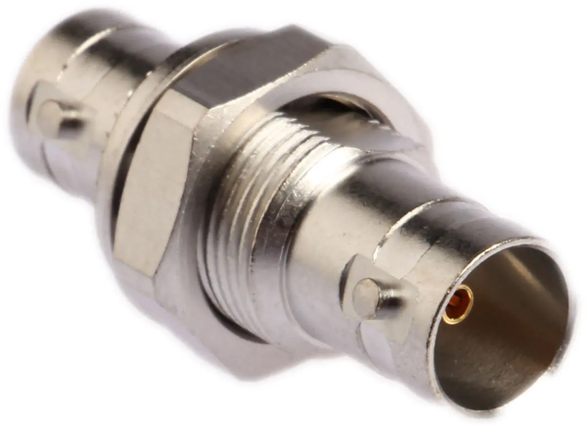 Produktfoto 1 von Neutrik Adapter, 75 Ω, Gerade Buchse Buchse, Koaxial Nennspannung