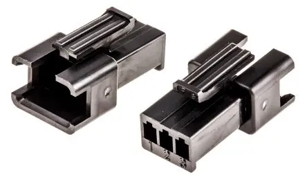 Produktfoto 1 von JST SMR Buchse Steckverbindergehäuse 2.5 mm, 3-polig / 1-reihig Gerade, Frei hängend