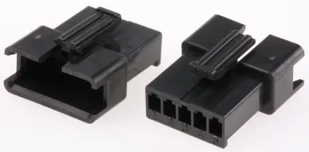 Produktfoto 1 von JST SMR Buchse Steckverbindergehäuse 2.5 mm, 5-polig / 1-reihig Gerade, Frei hängend