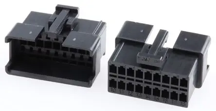 Produktfoto 1 von JST SMR Buchse Steckverbindergehäuse 2.5 mm, 18-polig / 2-reihig Gerade, Frei hängend