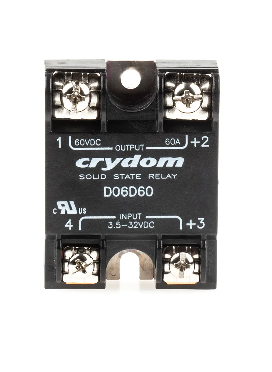 Produktfoto 1 von Sensata Crydom SMD Halbleiterrelais 60 V DC / 60 A