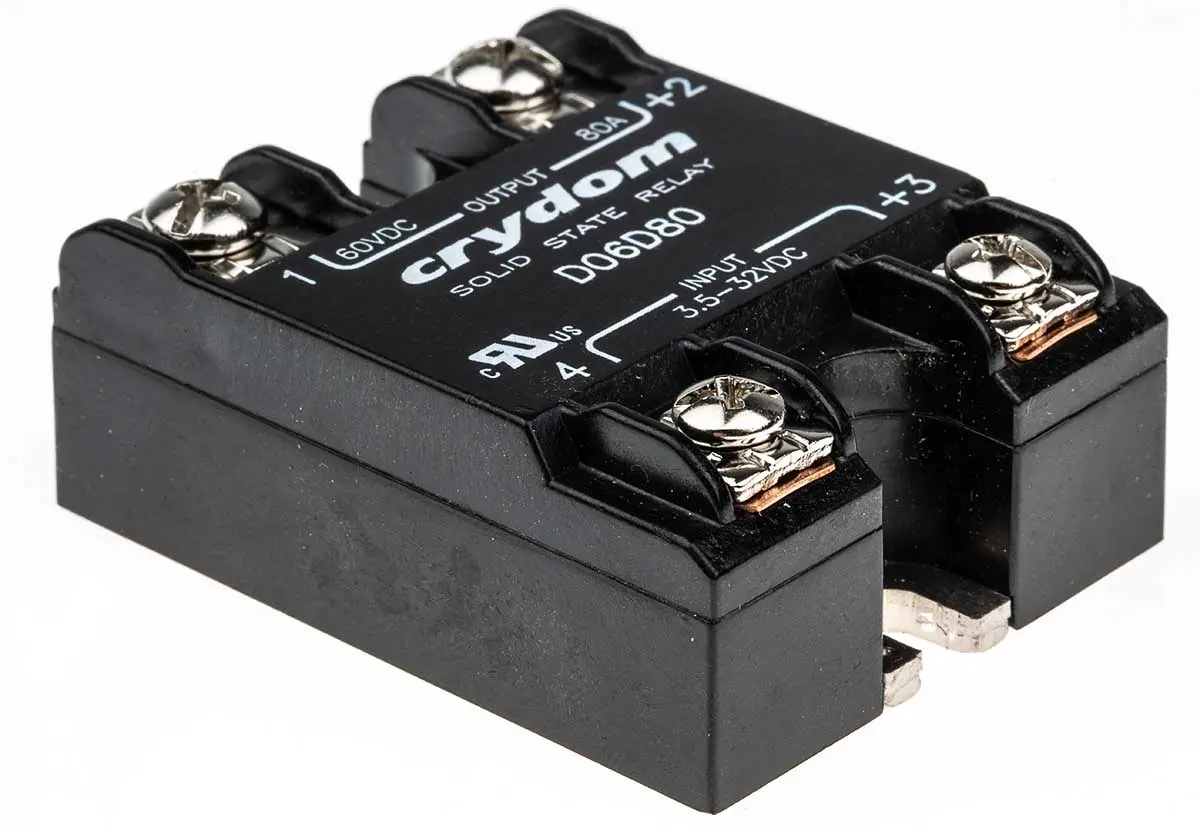 Produktfoto 1 von Sensata Crydom D06D SMD Halbleiterrelais 60 V DC / 80 A