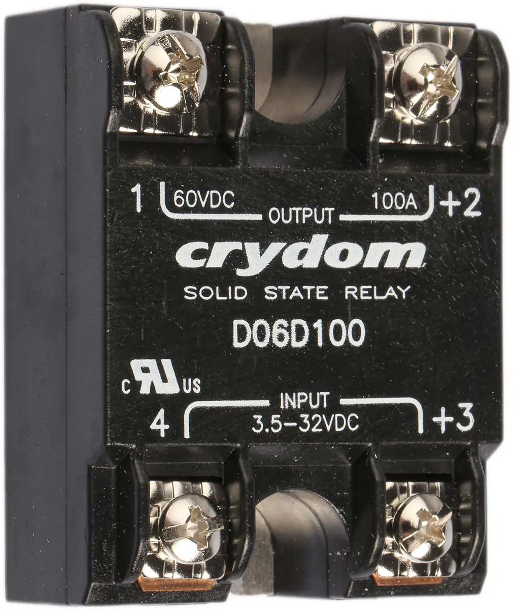 Produktfoto 1 von Sensata Crydom D06D SMD Halbleiterrelais 60 V DC / 100 A