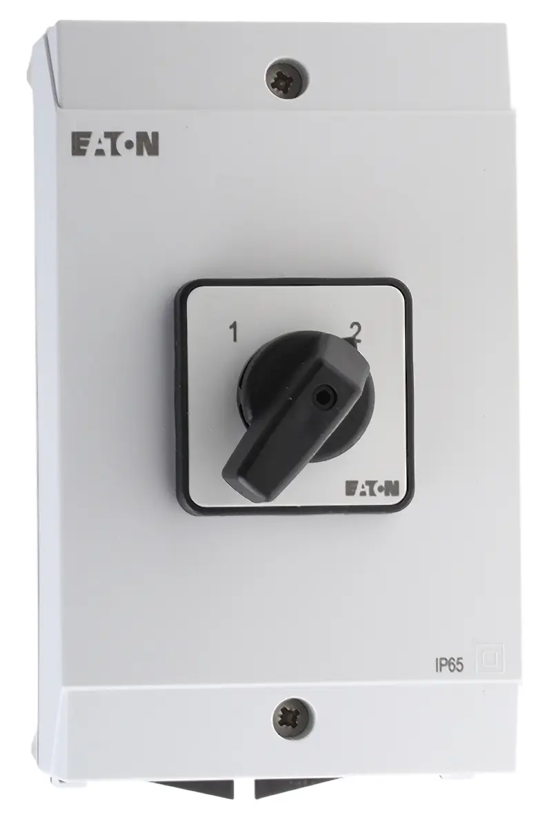 Produktfoto 1 von Eaton T3-3 Trennschalter 3-polig Oberfläche 25A 22 kW Schwarz IP65 3-phasig