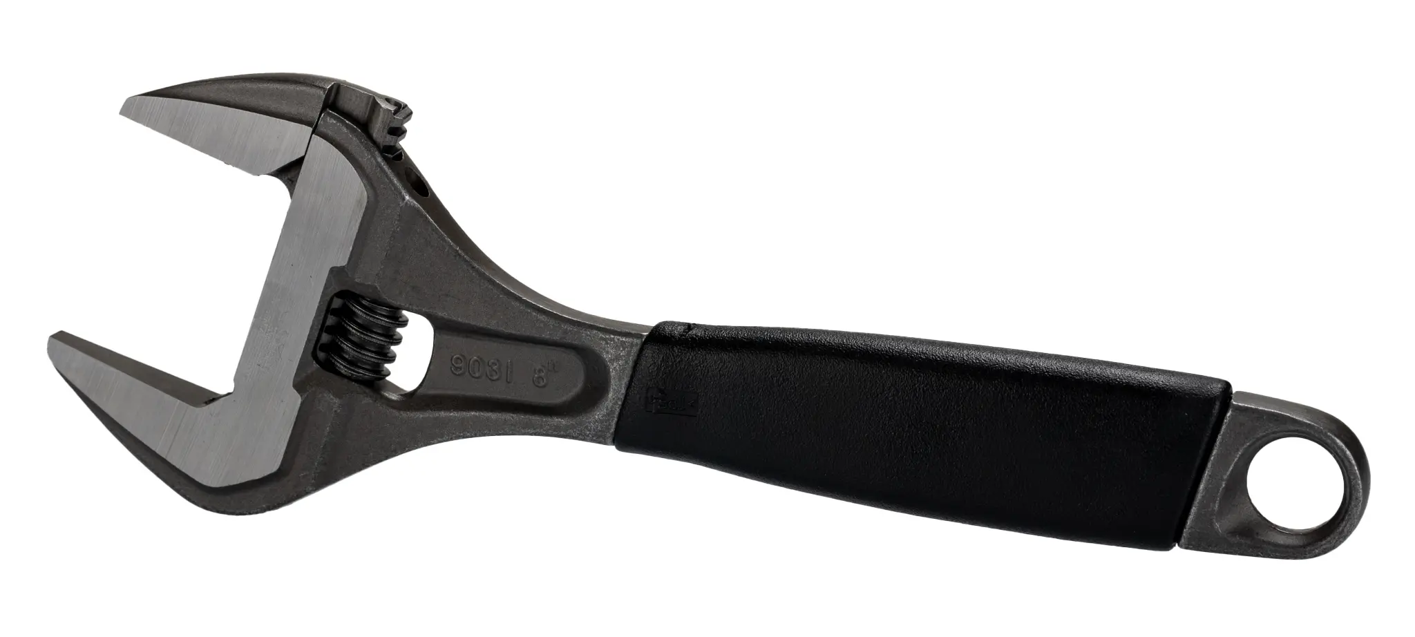 Produktfoto 1 von Bahco Schraubenschlüssel Rollgabelschlüssel Nicht parkend, Kunststoff Griff, Backenweite 38 mm, / Länge 218 mm
