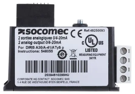 Produktfoto 1 von Socomec SPS-E/A Modul DIRIS AP