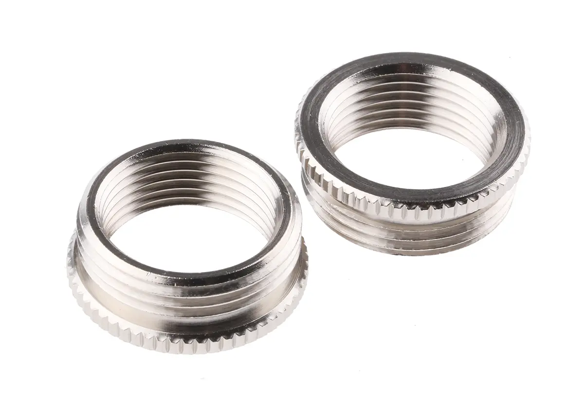 Produktfoto 1 von Lapp SKINDICHT Kabelverschraubung Adapter Typ Adapter PG13 M25 Messing vernickelt Metallisch -60 °C / 200 °C
