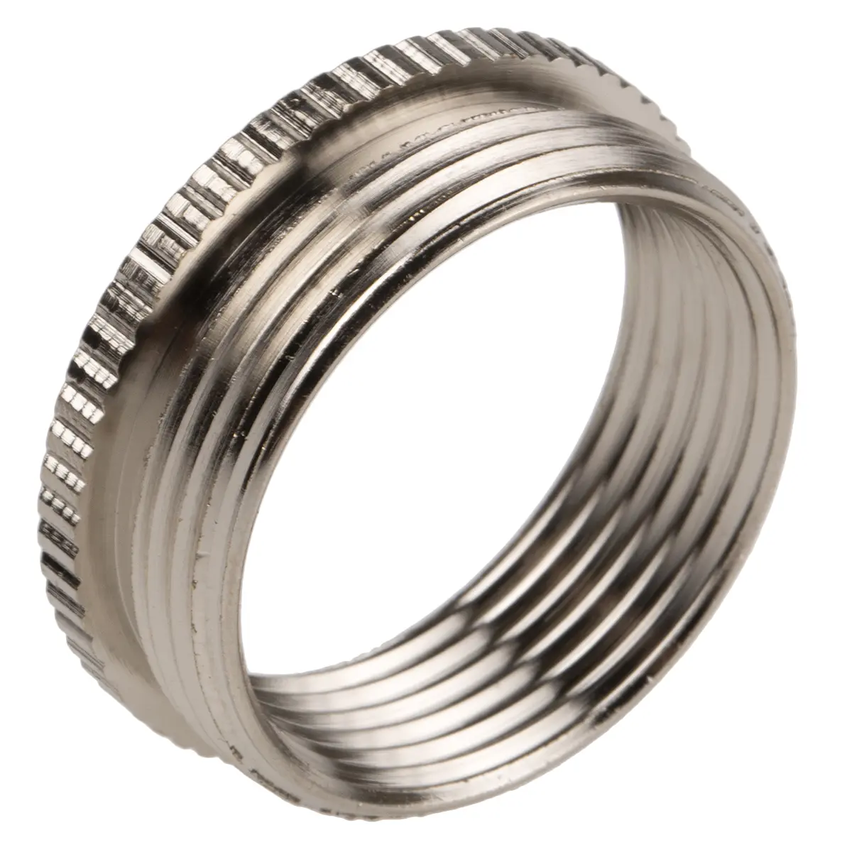 Produktfoto 1 von Lapp SKINDICHT Kabelverschraubung Adapter Typ Adapter PG21 M32 Messing vernickelt Metallisch -60 °C / 200 °C