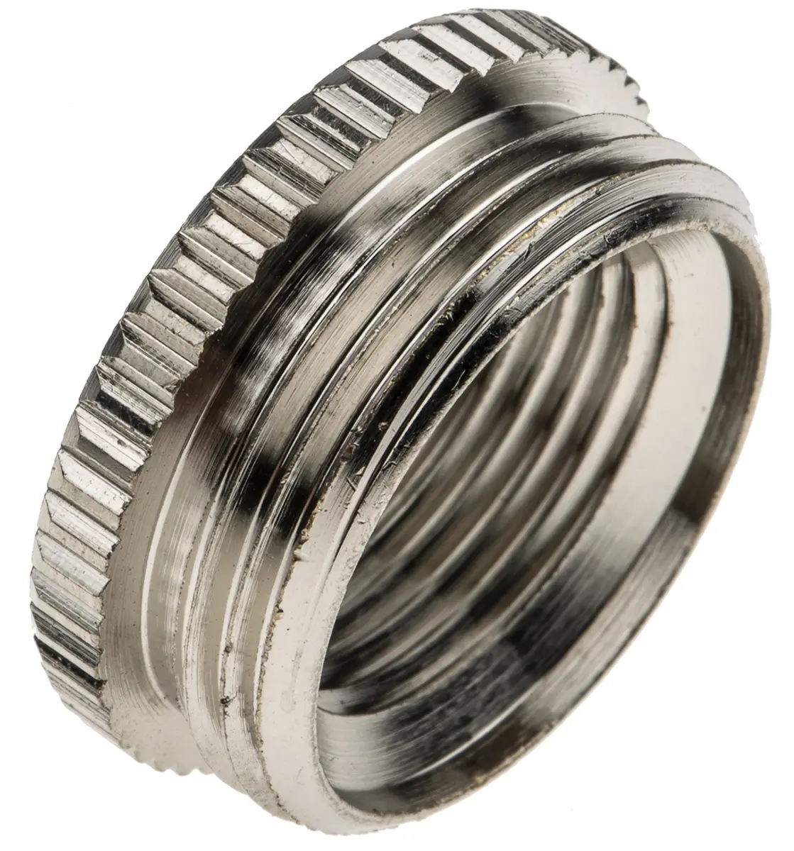 Produktfoto 1 von Lapp SKINDICHT Kabelverschraubung Adapter Typ Adapter PG11 M25 Messing vernickelt Metallisch -60 °C / 200 °C