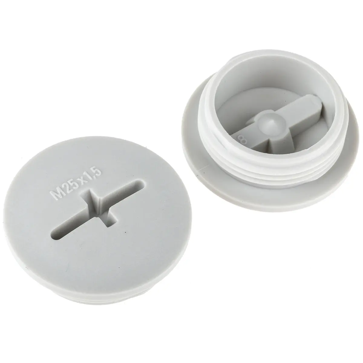 Produktfoto 1 von Lapp 5200 Blindstopfen M25, Glasfaserverstärktes Polyamid Mit Gewinde Ø 30 mm, IP54, Grau
