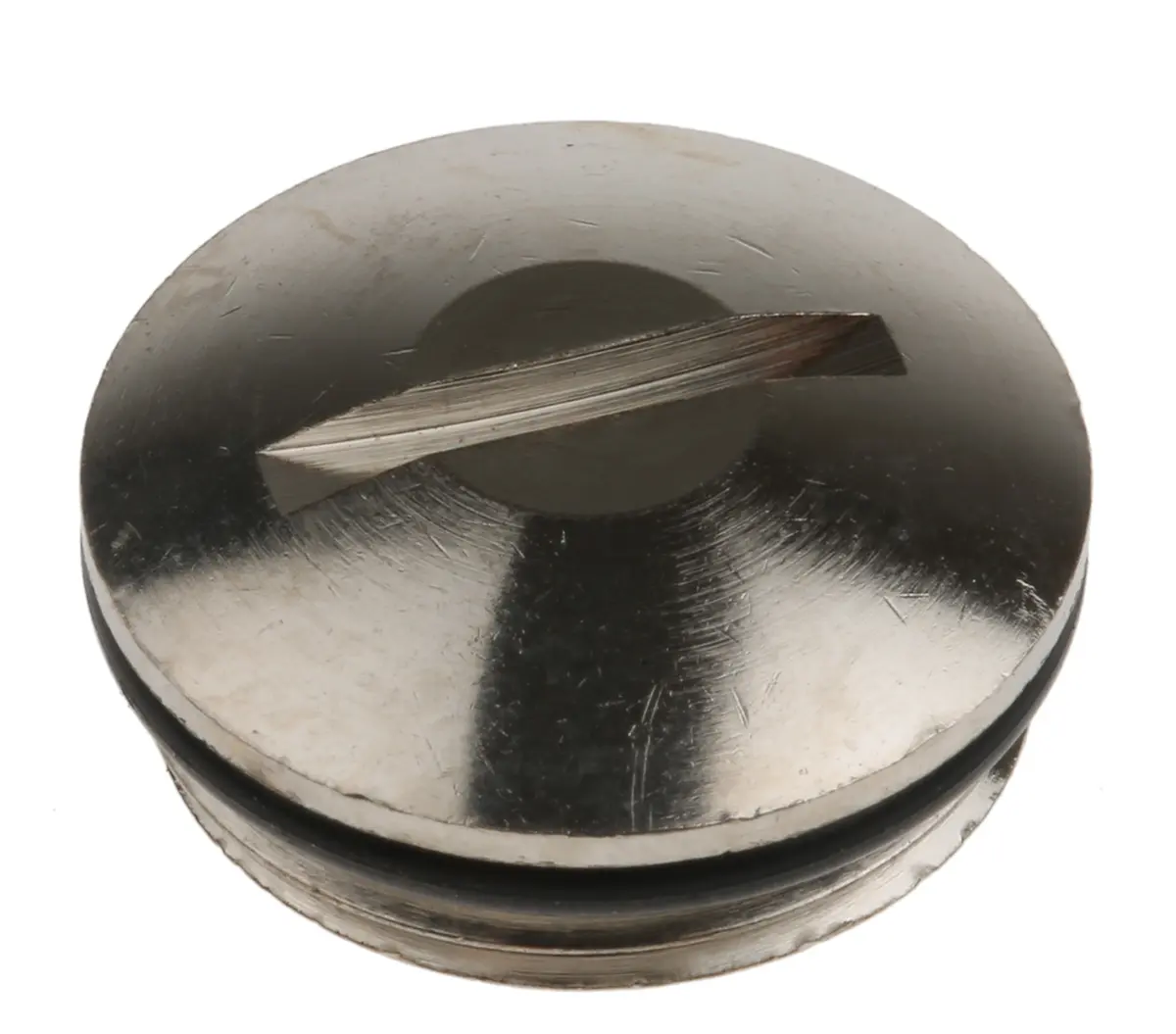 Produktfoto 1 von Lapp 5210 Blindstopfen M20, Messing vernickelt Mit Gewinde Ø 22 mm, IP68, Schwarz