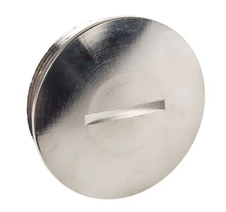 Produktfoto 1 von Lapp 5210 Blindstopfen M40, Messing vernickelt Mit Gewinde Ø 44 mm, IP68, Schwarz