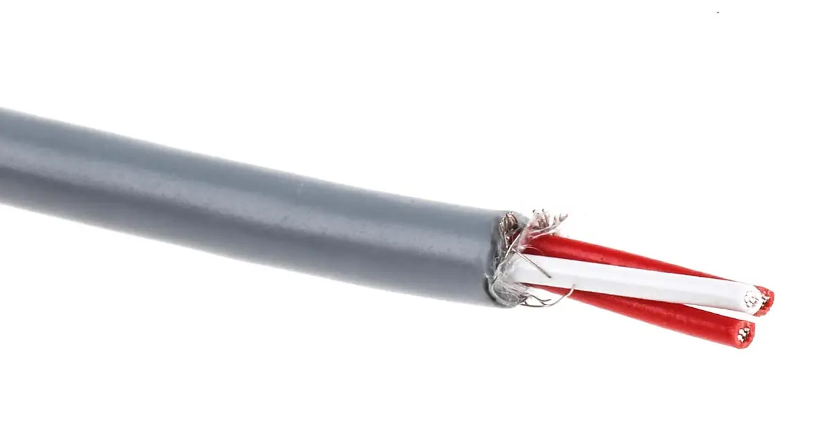 Produktfoto 1 von RS PRO Geschirmt 7/0,2mm PVC-isoliert Thermoelementleitung für Thermoelement Typ , für Typ RTD, L. 25m, max. +80°C