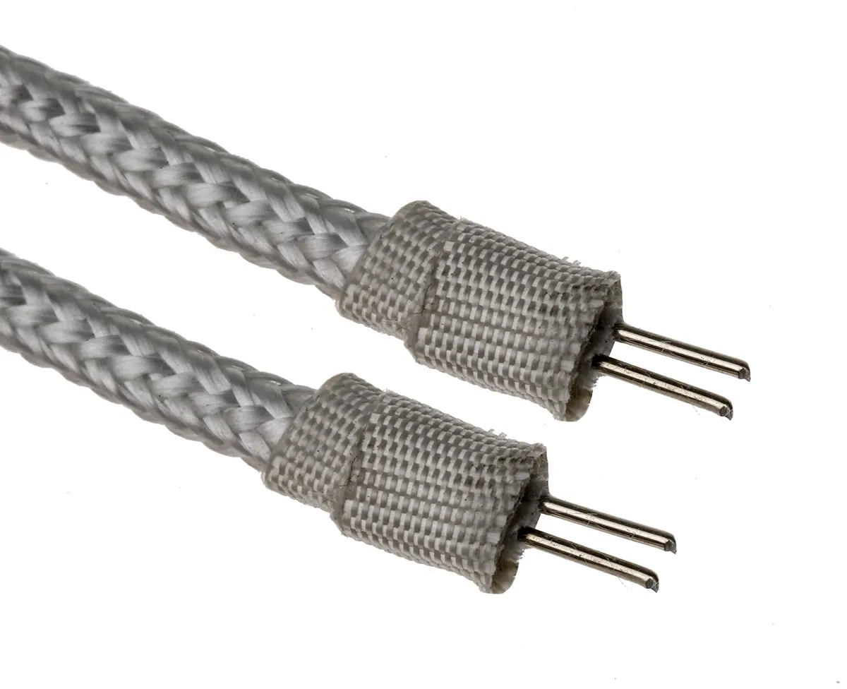 Produktfoto 1 von RS PRO Ungeschirmt Keramische Faser-isoliert Thermoelementleitung für Thermoelement Typ K, L. 20m, max. +1200°C
