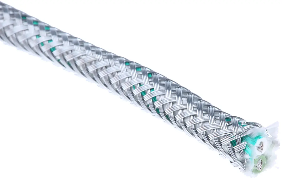 Produktfoto 1 von RS PRO Ungeschirmt 14 25 m Silikon-isoliert Thermoelementleitung für Thermoelement Typ K, 250 °C