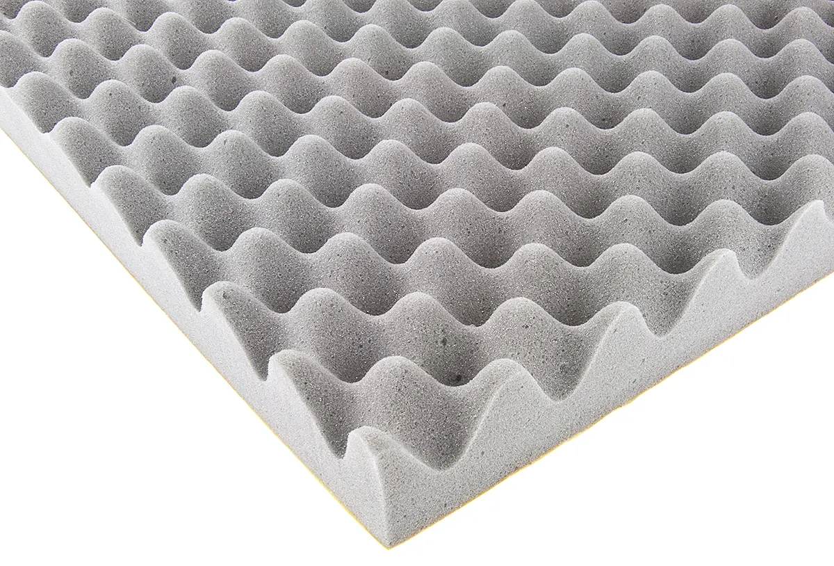 Produktfoto 1 von Paulstra Hutchinson Schallisolierung Polyurethanschaum, 700 mm x 500 mm x 50 mm Haftrücken