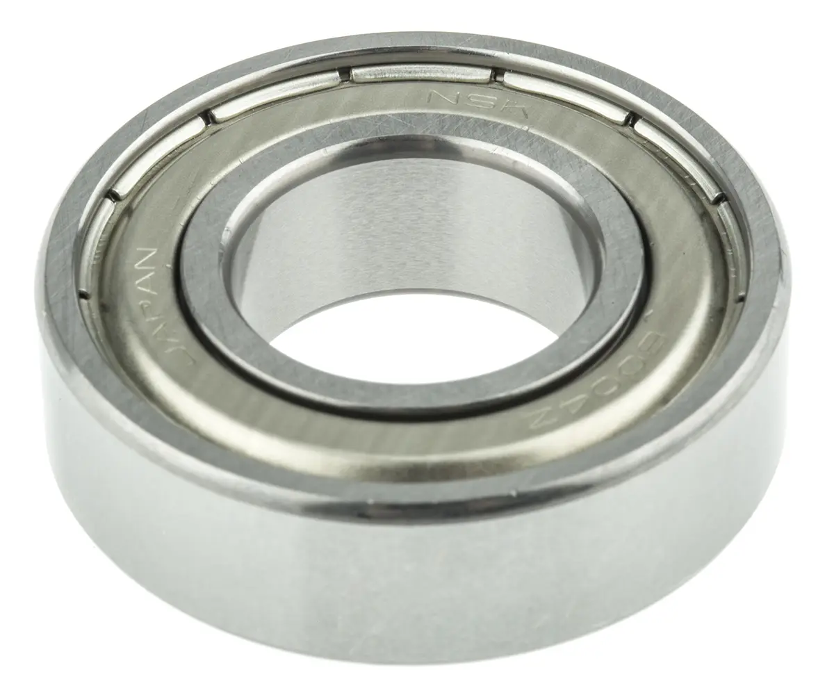 Produktfoto 1 von NSK Einreihiges Rillenkugellager Kugellager 1-reihig , Innen-Ø 20mm / Außen-Ø 42mm, Breite 12mm