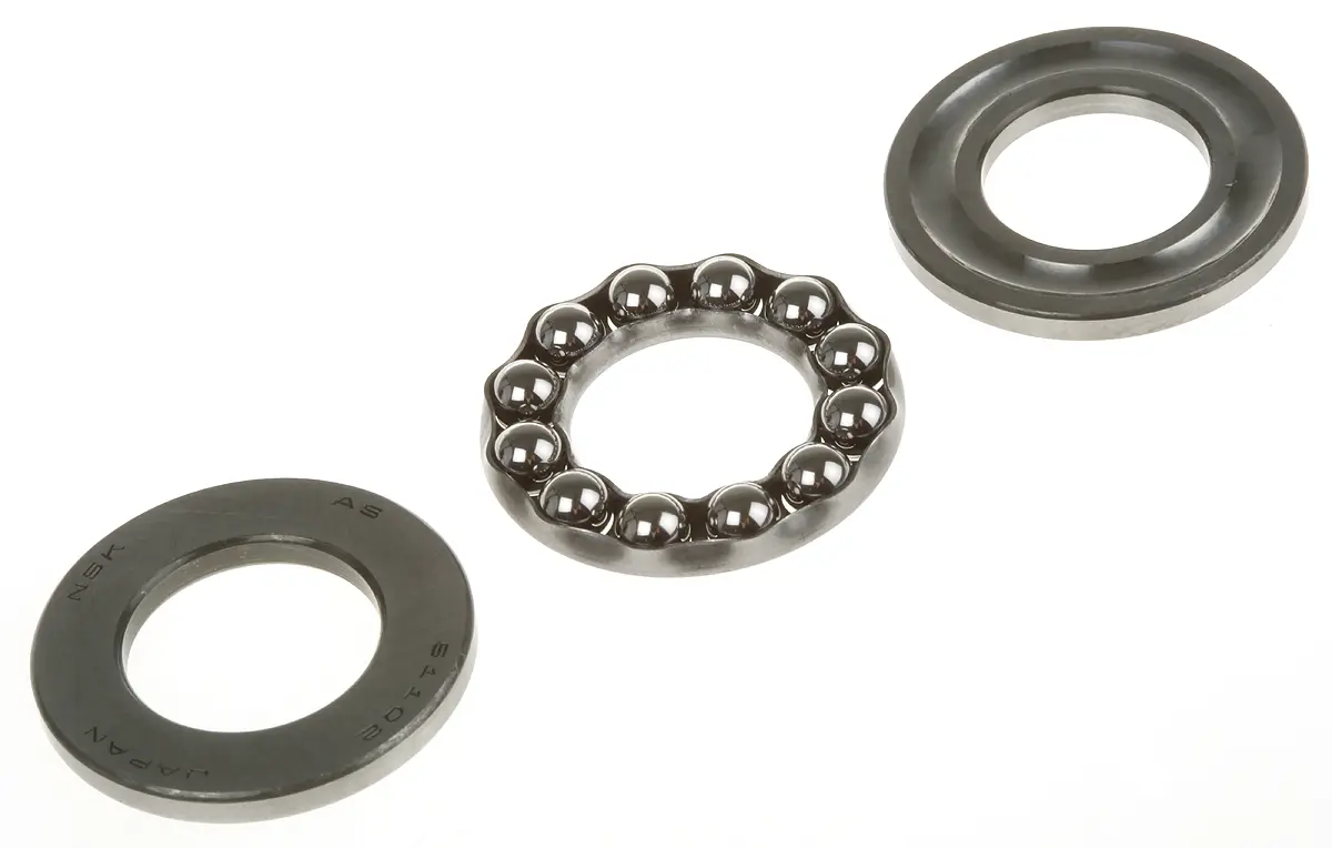 Produktfoto 1 von NSK Axialkugellager Kugellager 1-reihig , Innen-Ø 15mm / Außen-Ø 28mm, Breite 9mm