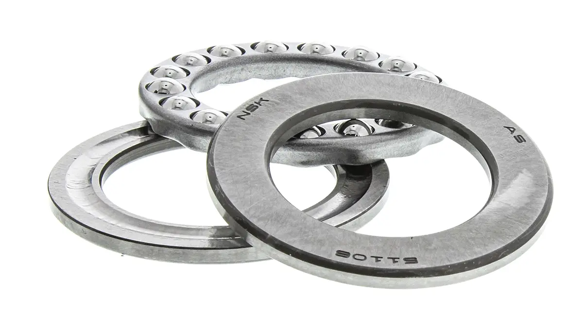 Produktfoto 1 von NSK Axialkugellager Kugellager 1-reihig , Innen-Ø 30mm / Außen-Ø 47mm, Breite 11mm
