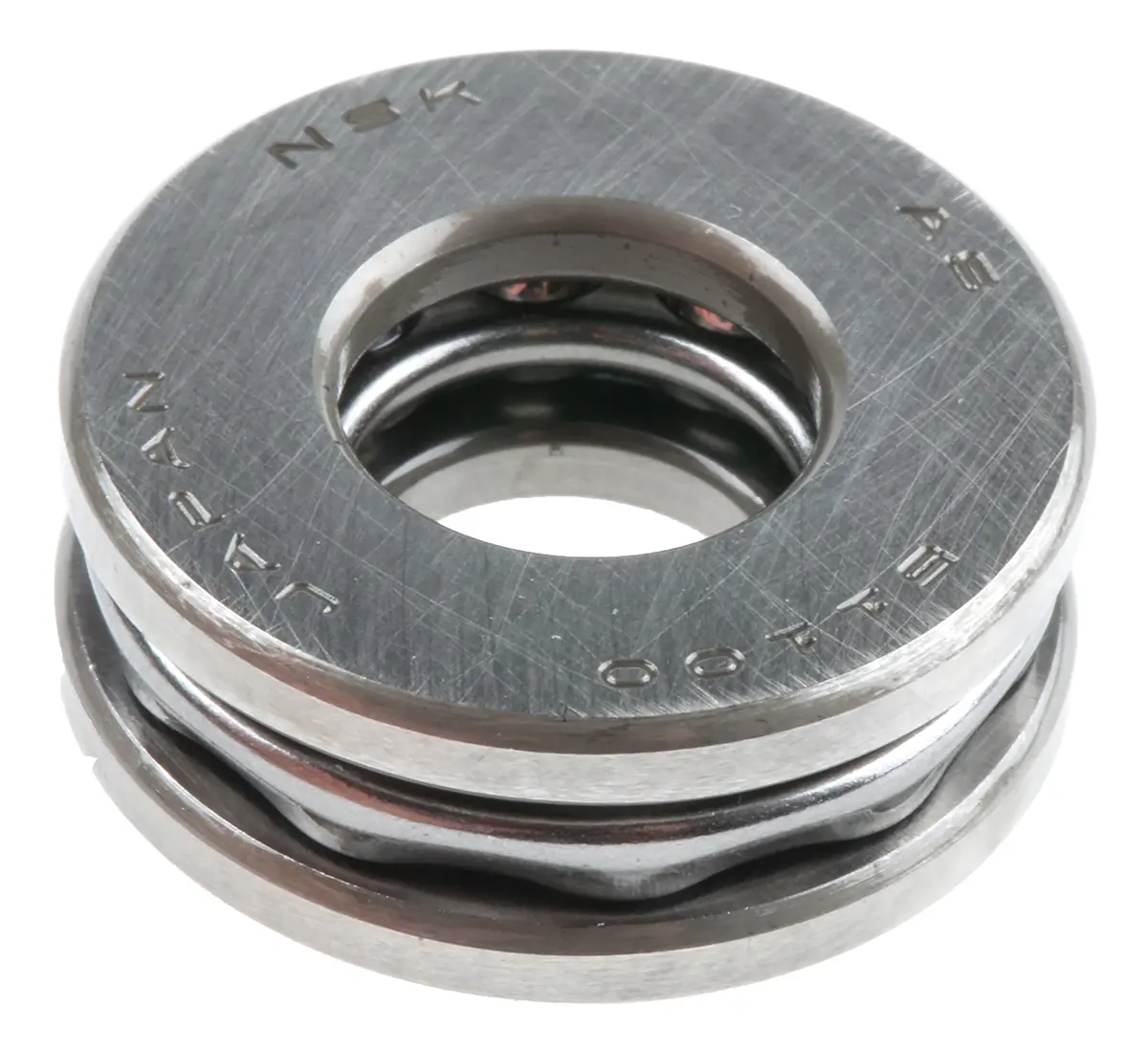 Produktfoto 1 von NSK Axialkugellager Kugellager 1-reihig , Innen-Ø 10mm / Außen-Ø 24mm, Breite 9mm
