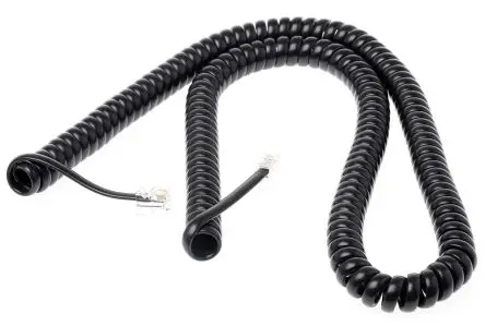 Produktfoto 1 von Decelect Telefonkabel Telefonzubehör, Schwarz 5 m
