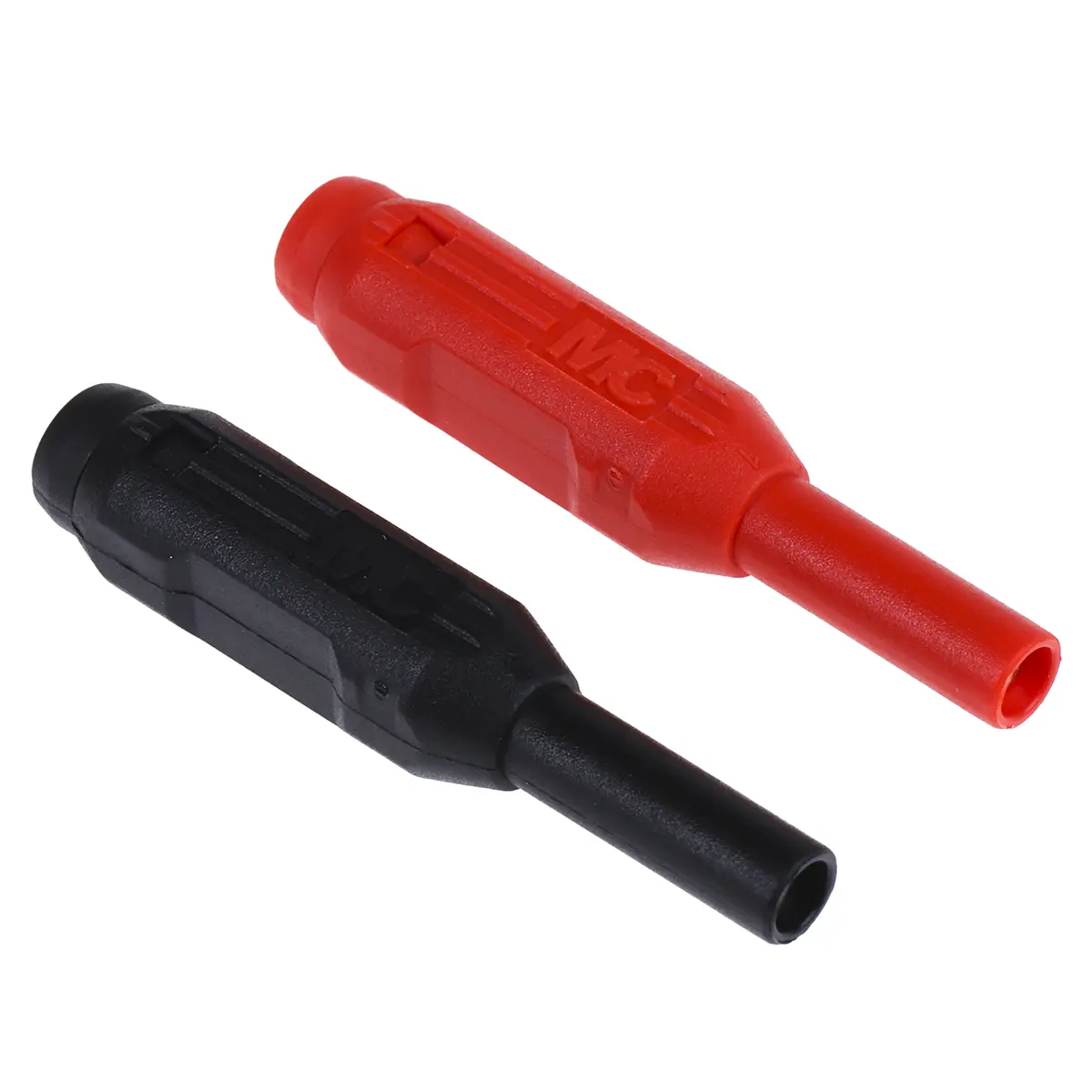 Produktfoto 1 von Staubli Stecker Schwarz, Rot Bananenstecker, Kontakt Gold