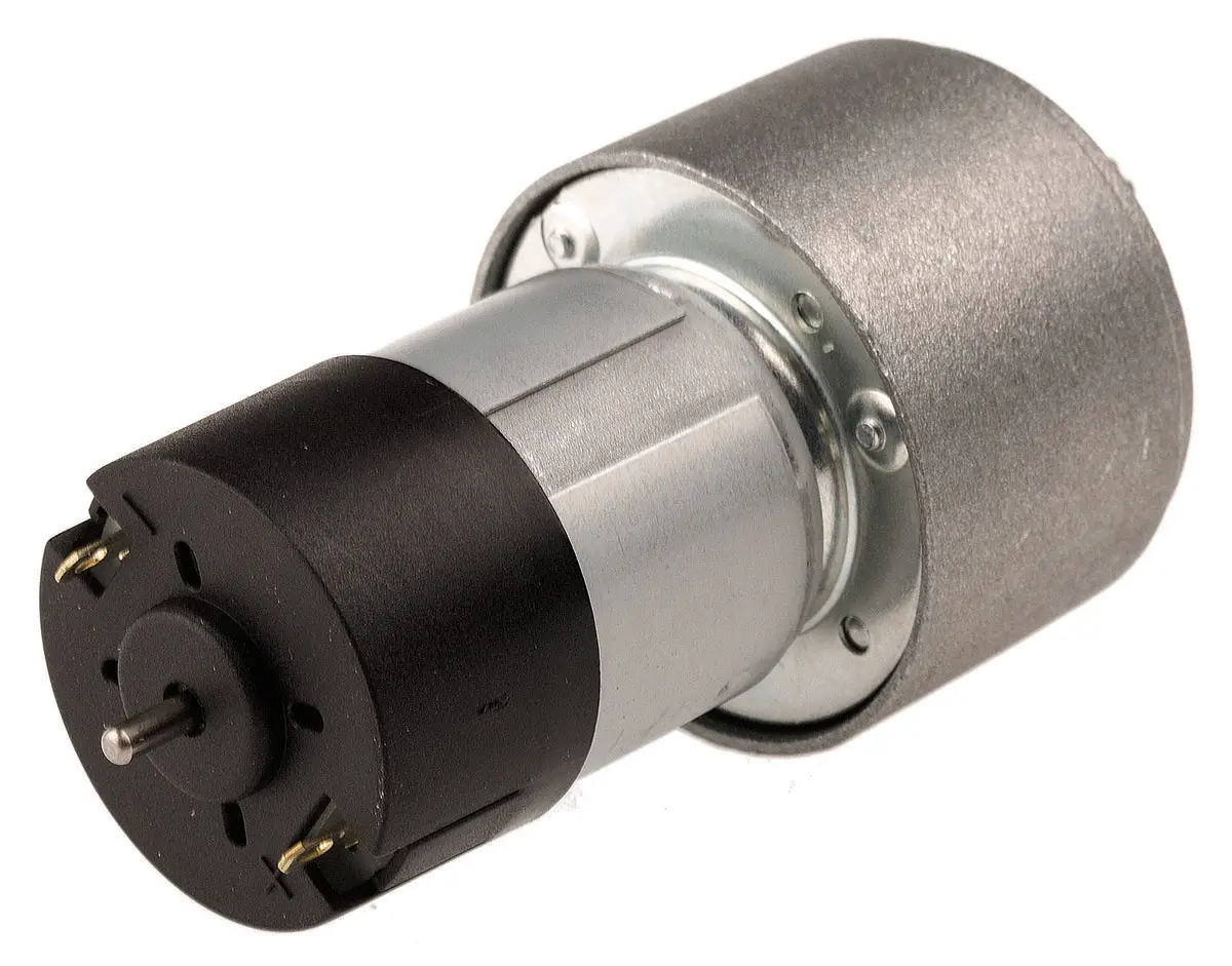 Produktfoto 1 von Micromotors RH158 M. Getriebe DC-Getriebemotor bis 1 Nm 243.8:1, 12V dc / 8 W, 66U/min, Wellen-Ø 6 mm, 39.6mm x 69 mm