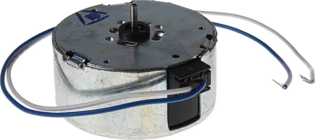 Produktfoto 1 von Crouzet 820000, 1 10-polig Wechselstrommotor Rechtsdrehend, 0.42 W 600 rpm 230 V Befestigungsloch