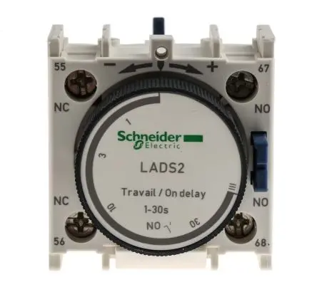 Produktfoto 1 von Schneider Electric TeSyS D Pneumatischer Zeitgeber Pneumatischer Zeitgeber für TeSys CAD-Schütz, TeSys LC1D-Schütz,