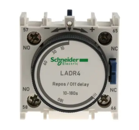 Produktfoto 1 von Schneider Electric TeSyS D Pneumatischer Zeitgeber Pneumatischer Zeitgeber für TeSys Deca CAD, TeSys Deca LC1D, TeSys F