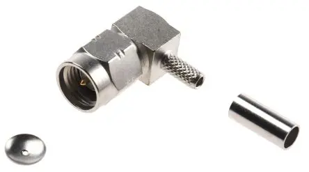 Produktfoto 1 von Radiall SMA-COM Stecker Koaxialsteckverbinder SMA-Steckverbinder, Kabel, für RG188, RG-316-Kabel, 50 Ω Crimpbefestigung,