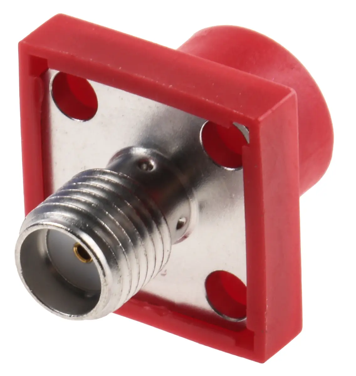 Radiall SMA-COM Buchse Koaxialsteckverbinder SMA-Steckverbinder, Flanschmontage, 50 Ω Lot, Standard, Gerade
