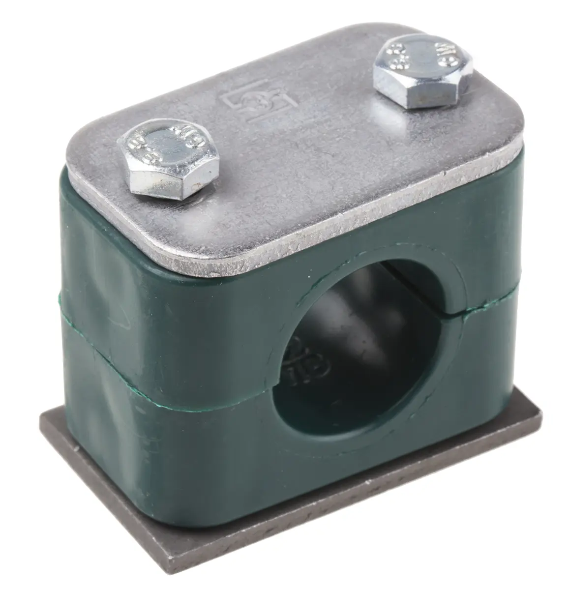 Produktfoto 1 von RS PRO Rohrklemme für Rohraußen-ø 22 mm Außen-ø , 1.2 m Klemmenabstand